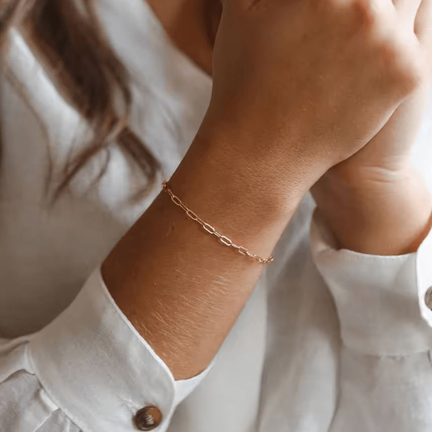 Cute Bracelet • Gold bracelet • stainless steel • waterproof - AnoaShop