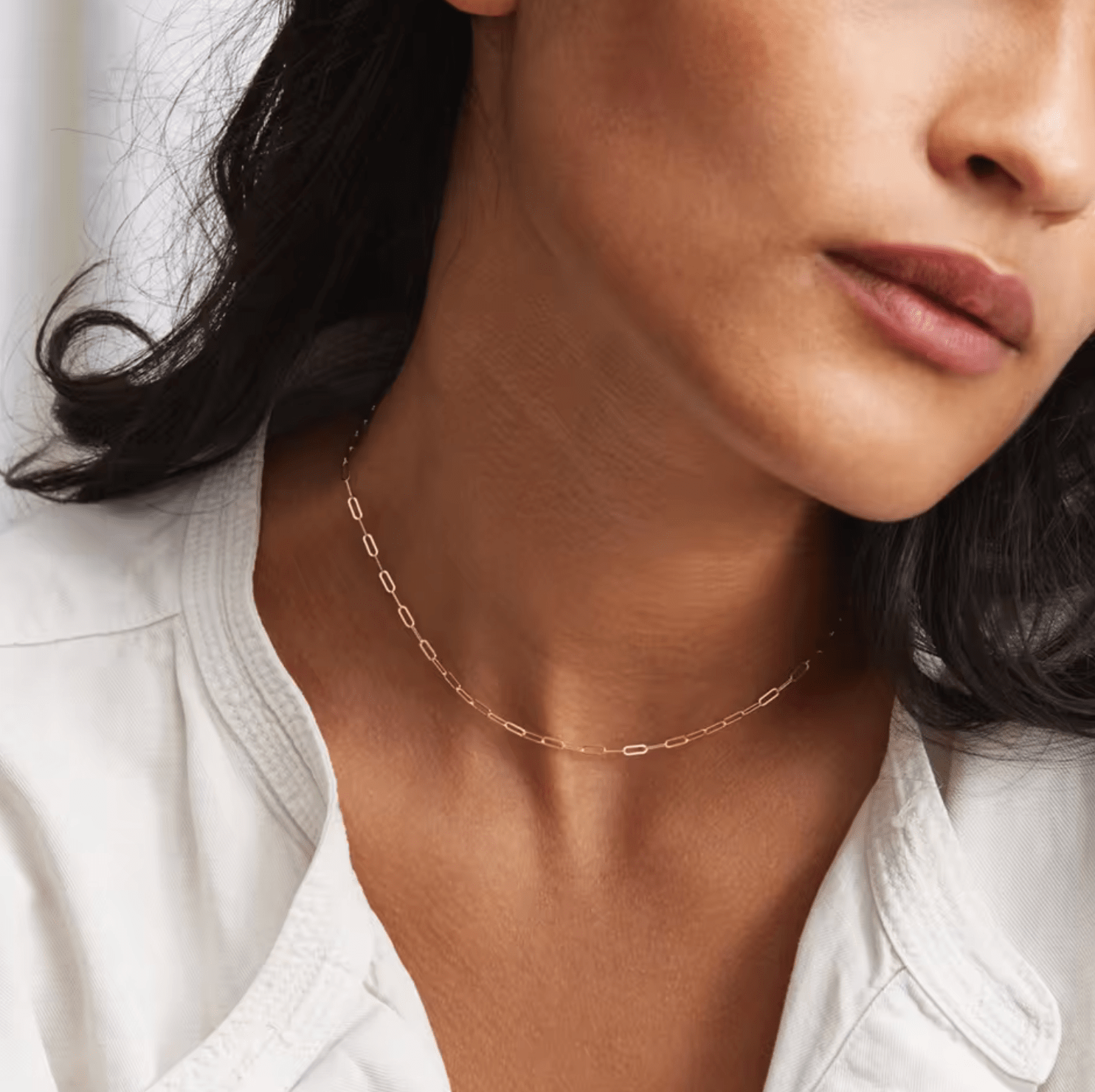 Feine Gliederkette Edelstahl - AnoaShop
