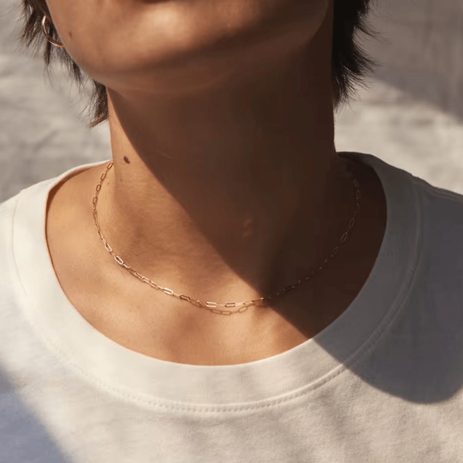 Feine Gliederkette Edelstahl - AnoaShop