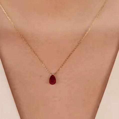 Geburtsstein Kette - Bold - AnoaShop