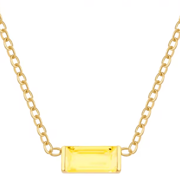 Geburtsstein Kette - Fine - AnoaShop