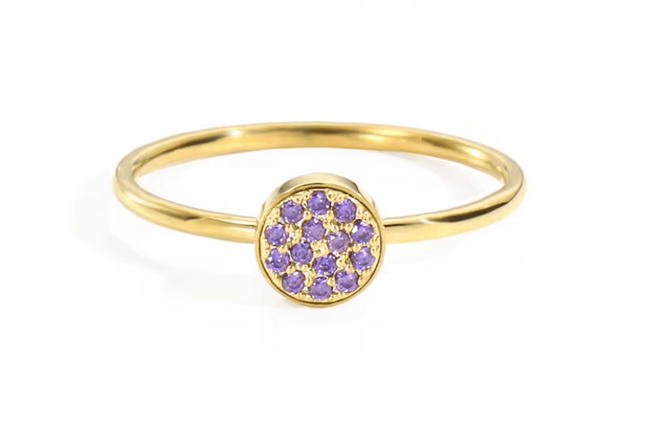 Geburtsstein Ring - Elegant - AnoaShop