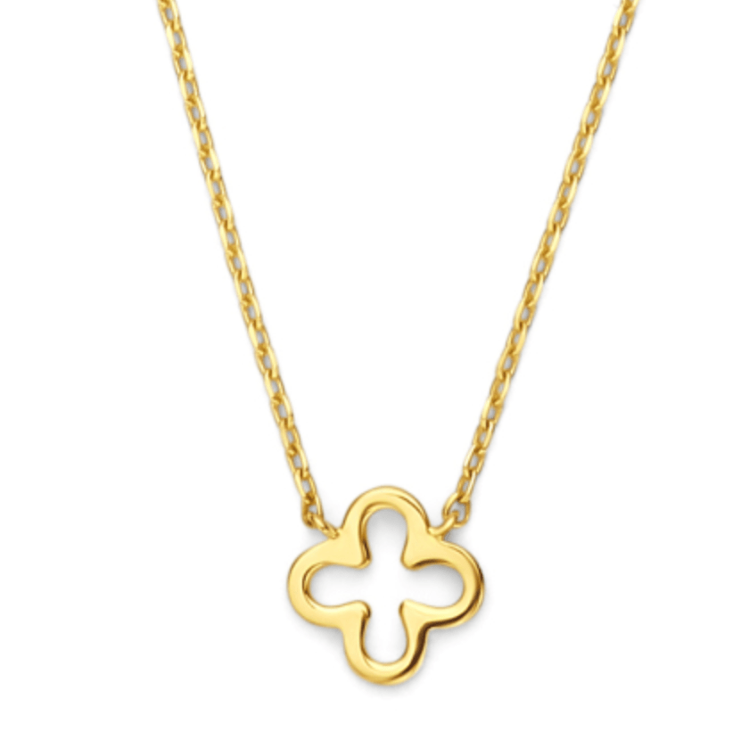 Halskette Klee 585 Gold - AnoaShop