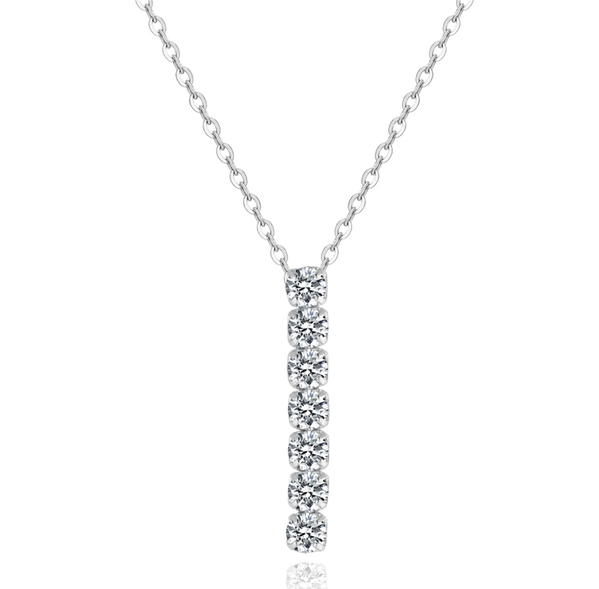 Halskette mit Stift Anhänger 925 Sterling Silber - AnoaShop