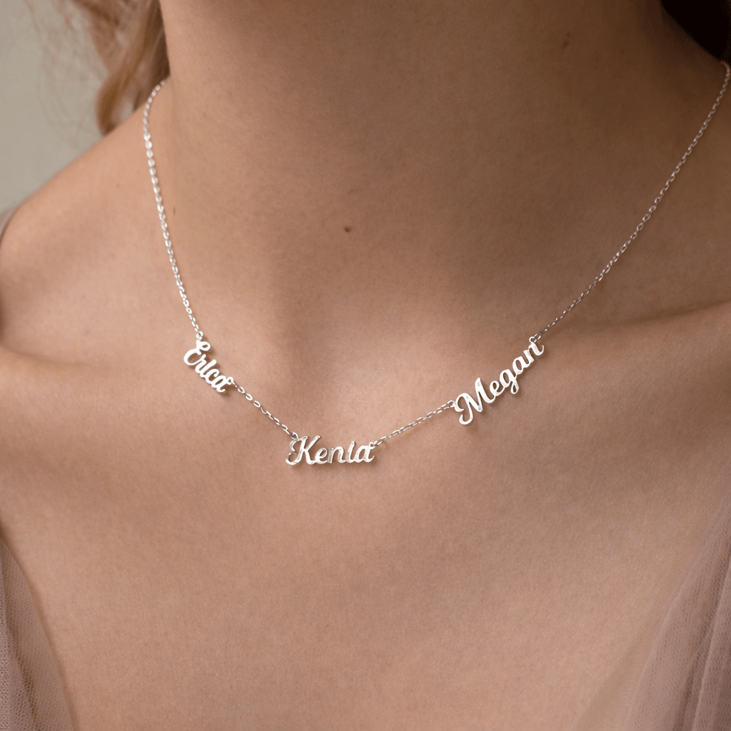 Namenskette Multi - Fine - AnoaShop