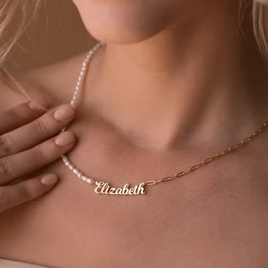 Namenskette Pearl - Elegant - AnoaShop
