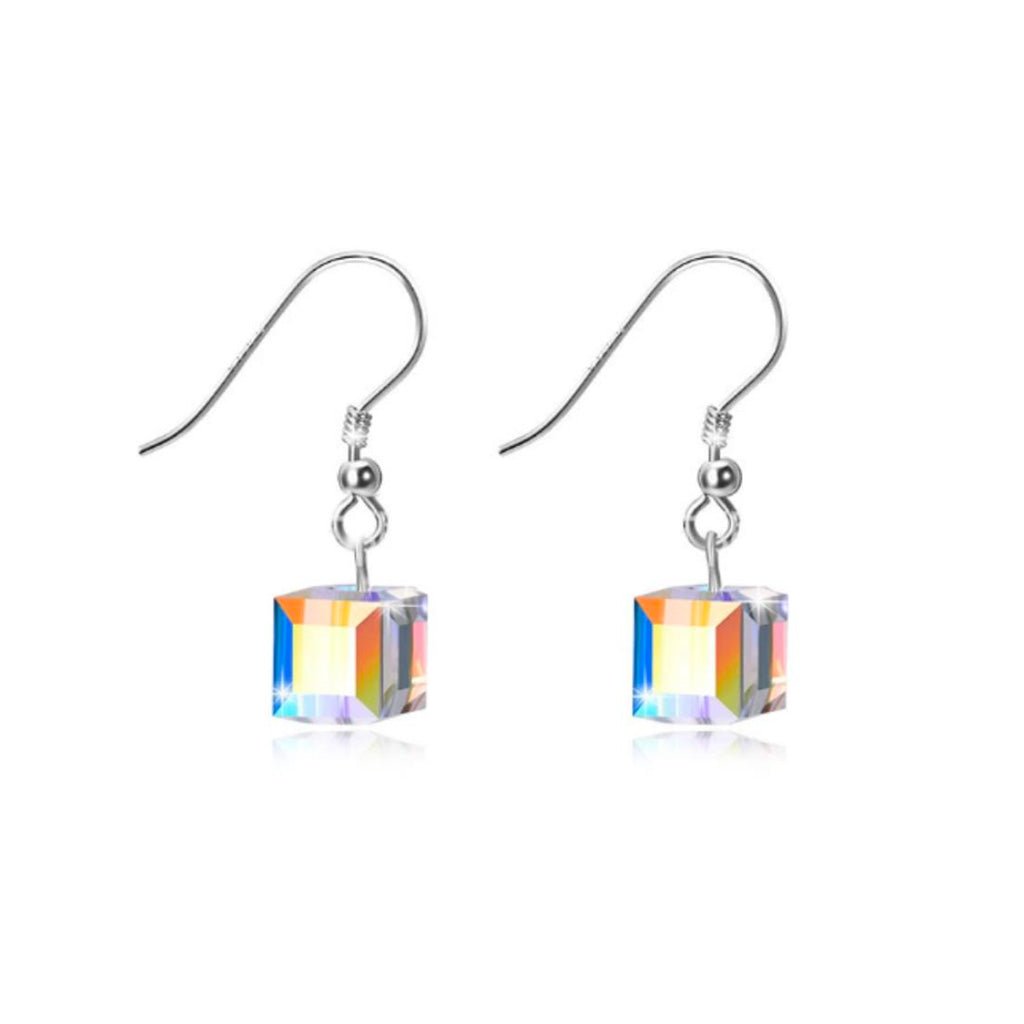 Ohrhänger mit Swarovski Kristall 925 Sterling Silber - AnoaShop