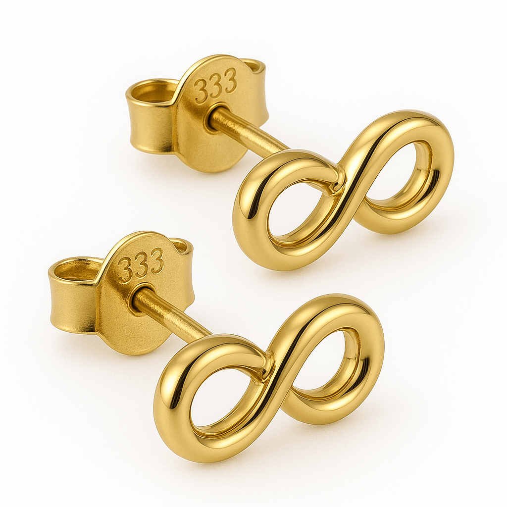 Ohrstecker Endless 333 Gold - AnoaShop