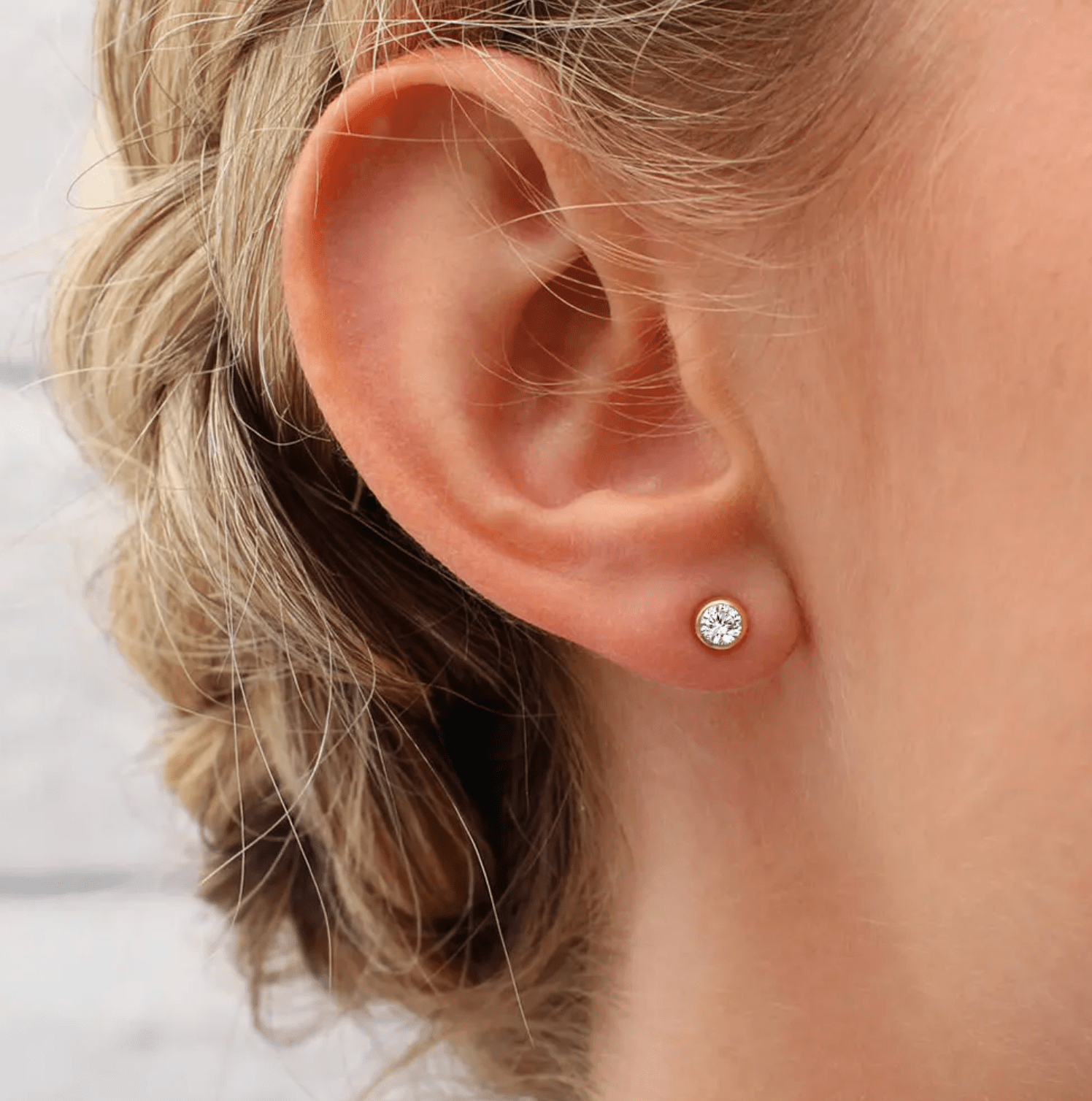 Waterproof Earring - Minimalist Earring - Earring small gold - AnoaShop