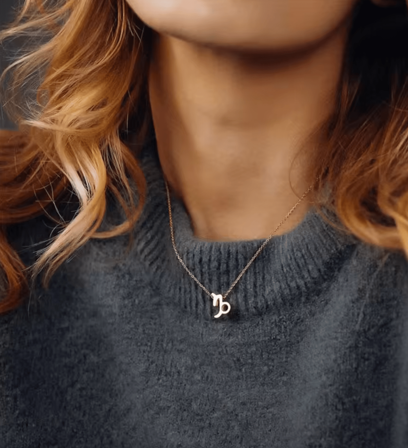 Waterproof Zodiac necklace - Gold Silver chain - stainless steel - AnoaShop